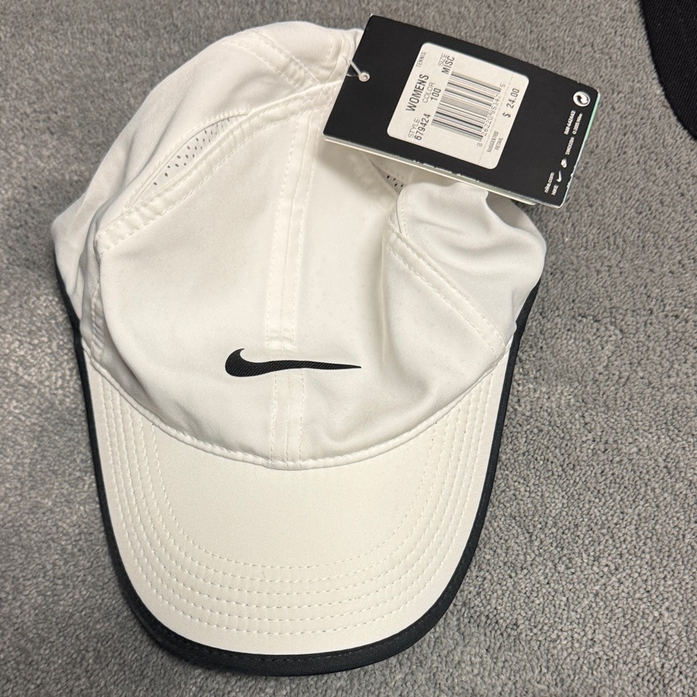 Nike Classic White Cap with Black Logo